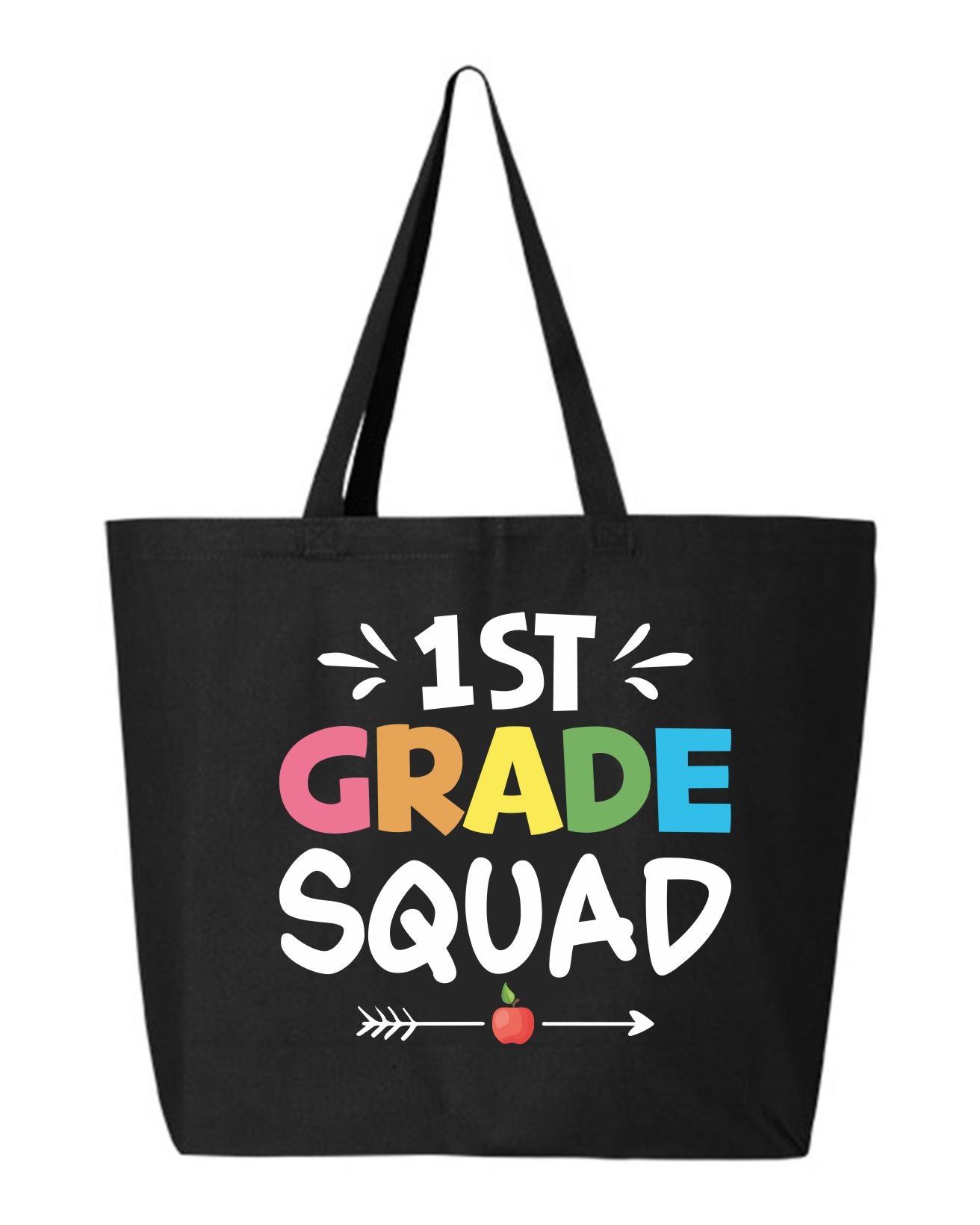 1st Grade Squad - Fun Elementary Teacher Tote Bag