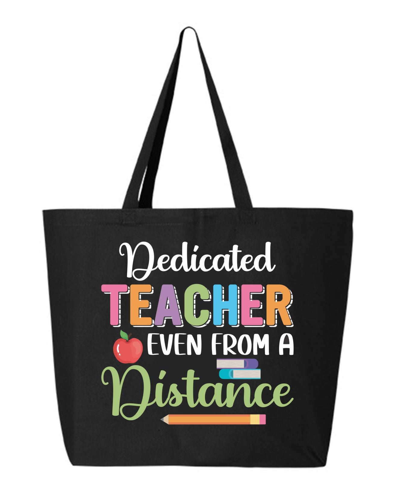 Dedicated Teacher Even From A Distance - Remote Teaching Tote