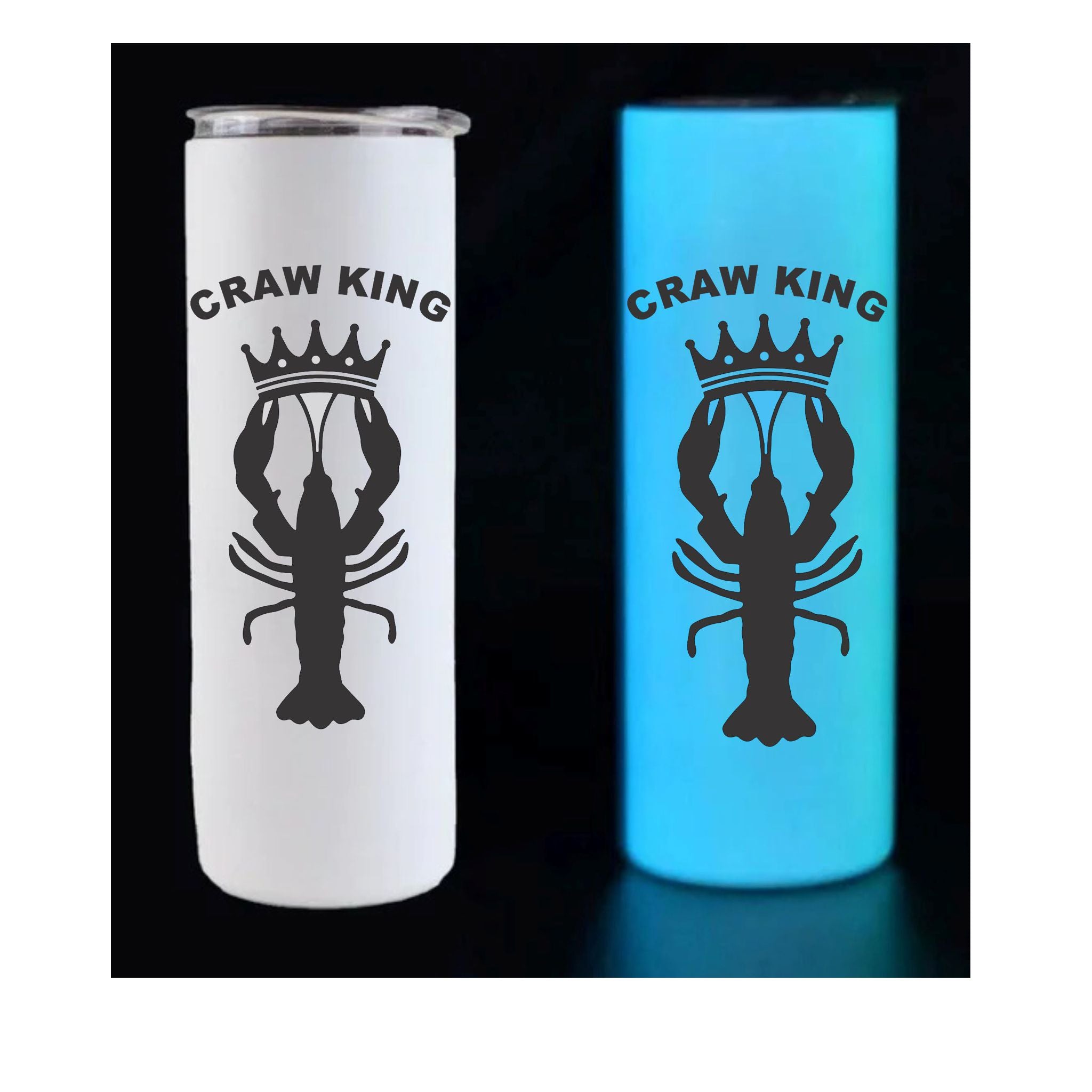 Craw King Glow In The Dark 20oz Mug - Nighttime Favorite