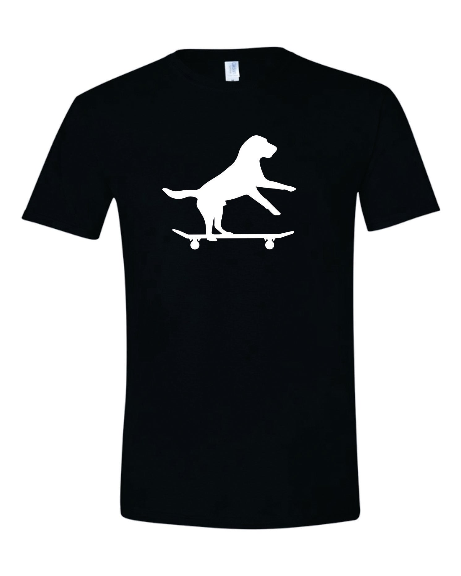 Skateboarding Dog Graphic Shirt - Fun Design