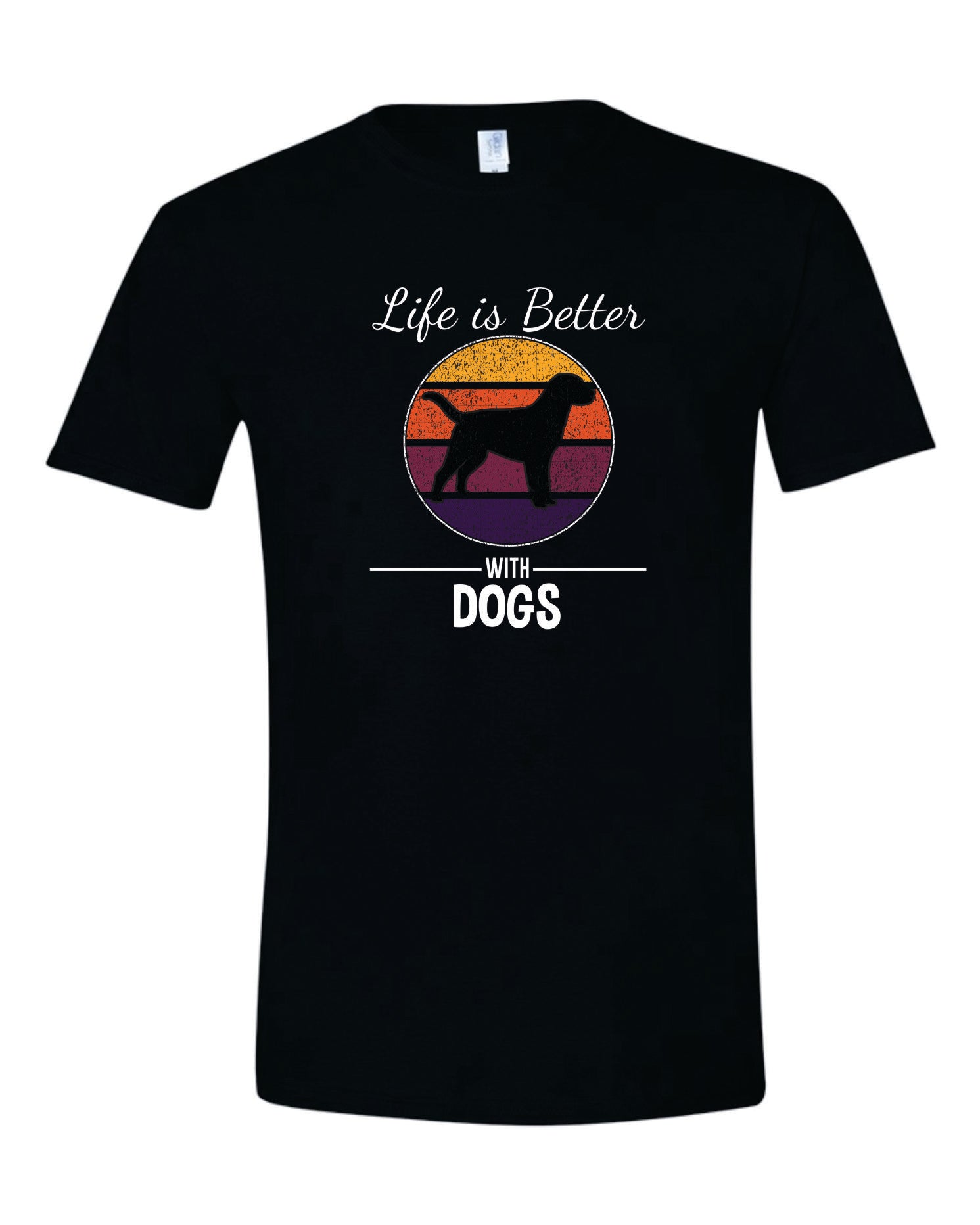Life Is Better With Dogs Comfort Shirt