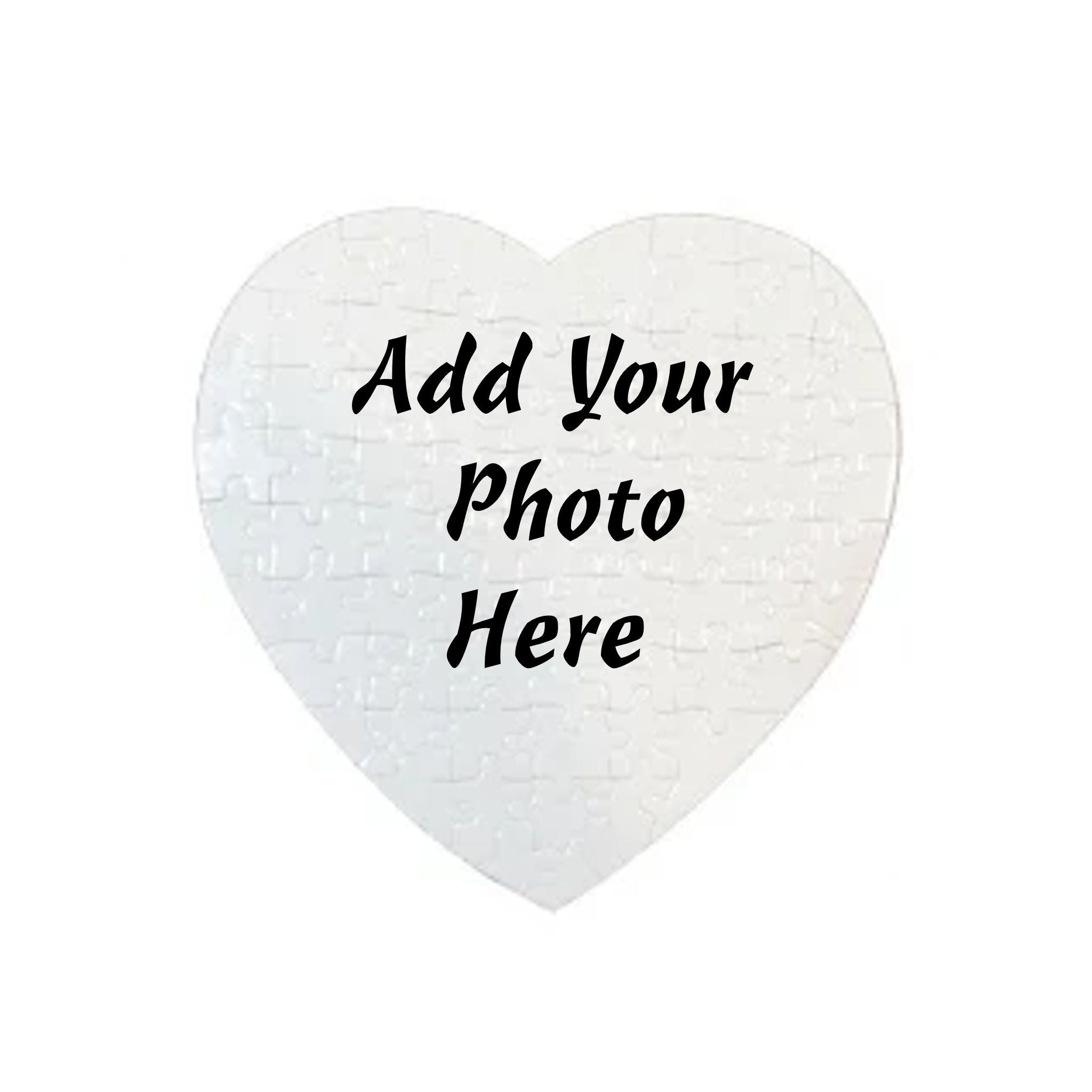 Design your own Heart Shaped Puzzle, Personalized Photo  Puzzle, 75 Pieces