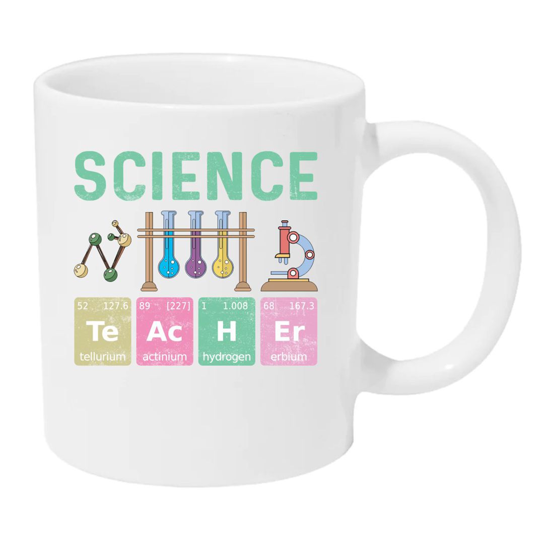 Science Rules - Enthusiastic Science Teacher Coffee Mug