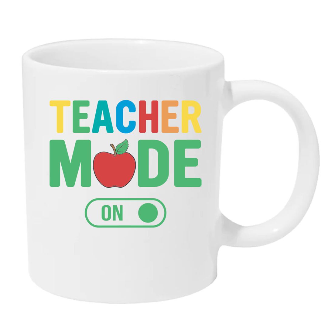 Teacher Mode On - Energized Educator Coffee Mug