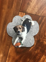 Design your own Personalized Photo Dog Paw Magnet