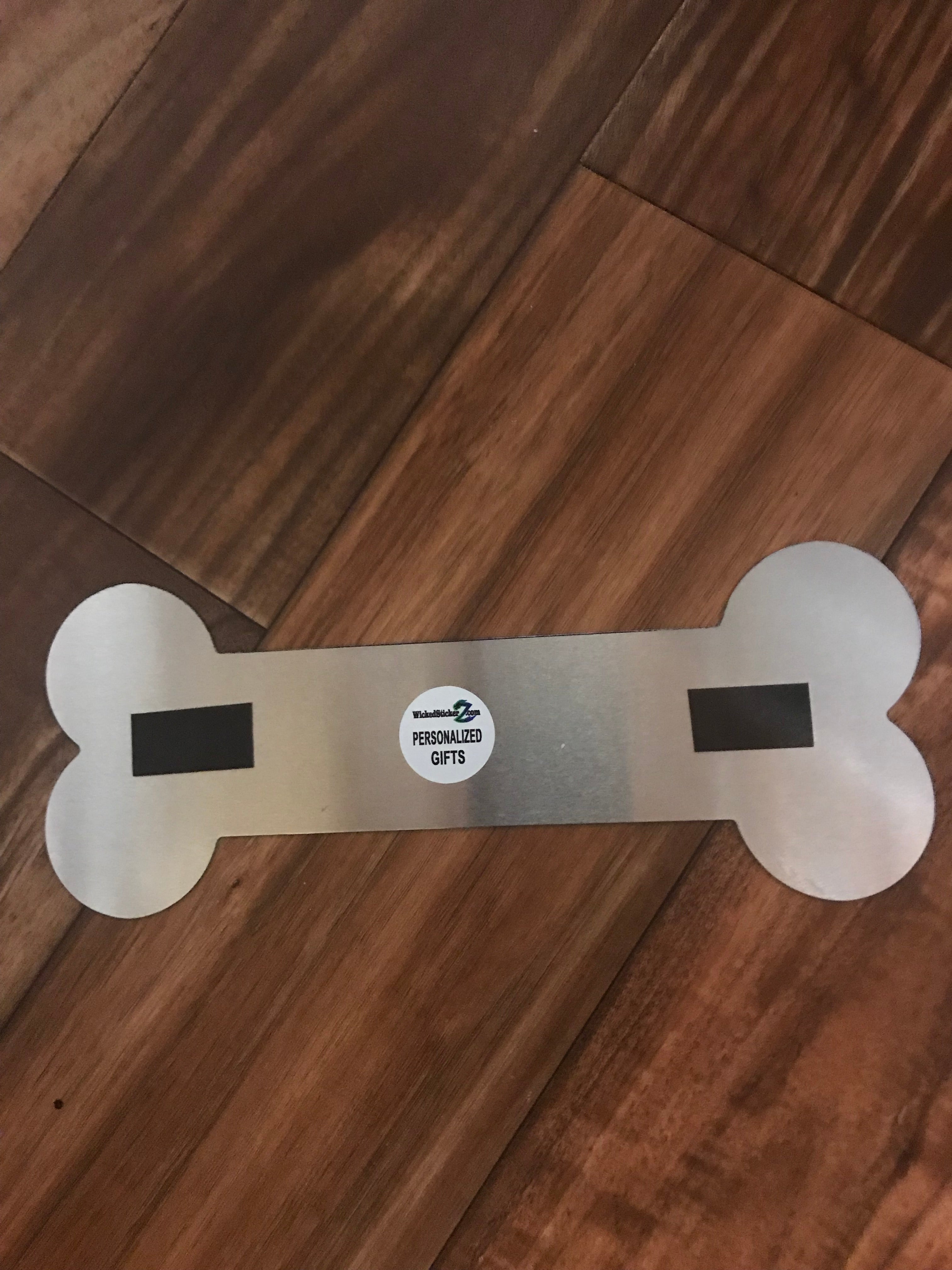 Custom Photo Dog Bone Magnet - Create Your Own
