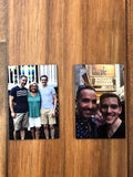 Set of 2 Design your ownHardboard Photo Magnets, Personalized Magnets