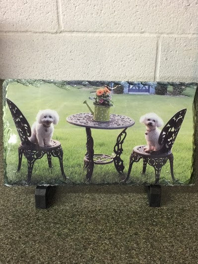 Personalized Pet Memorial Photo Slates, Design you own Slate