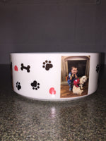 Personalized Pet Bowl, Design your own Pet Bowl