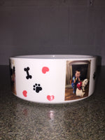 Personalized Pet Bowl, Design your own Pet Bowl