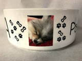 Personalized Pet Bowl, Design your own Pet Bowl