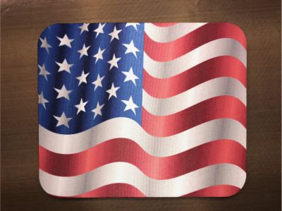 American Flag Mouse Pad