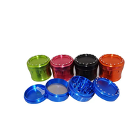 Herb Grinder Blue Flames