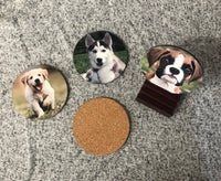 Design your own Cork Coasters (Set of 4)