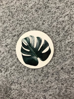Plant Coasters Round with Cork Bottom (Set of 4)